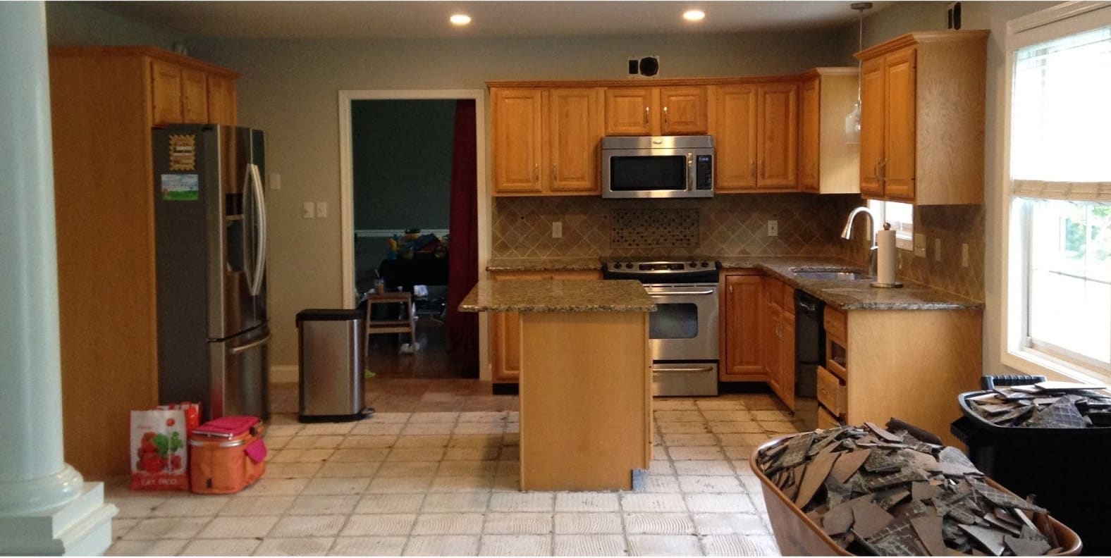 Kitchen Transformation — before remodeling in Boca Raton, FL